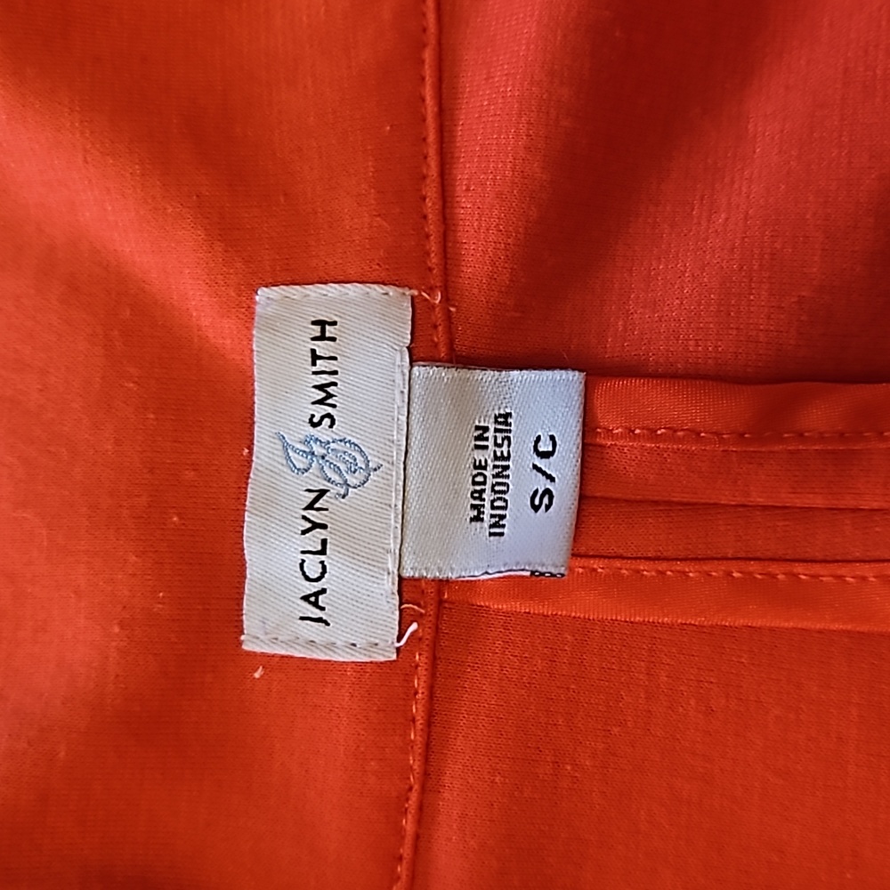 Orange/Red Blazer - Picture 3 of 7
